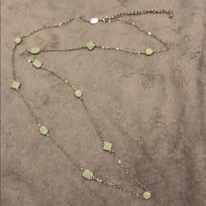 Mint Green Charming Charlie Necklace